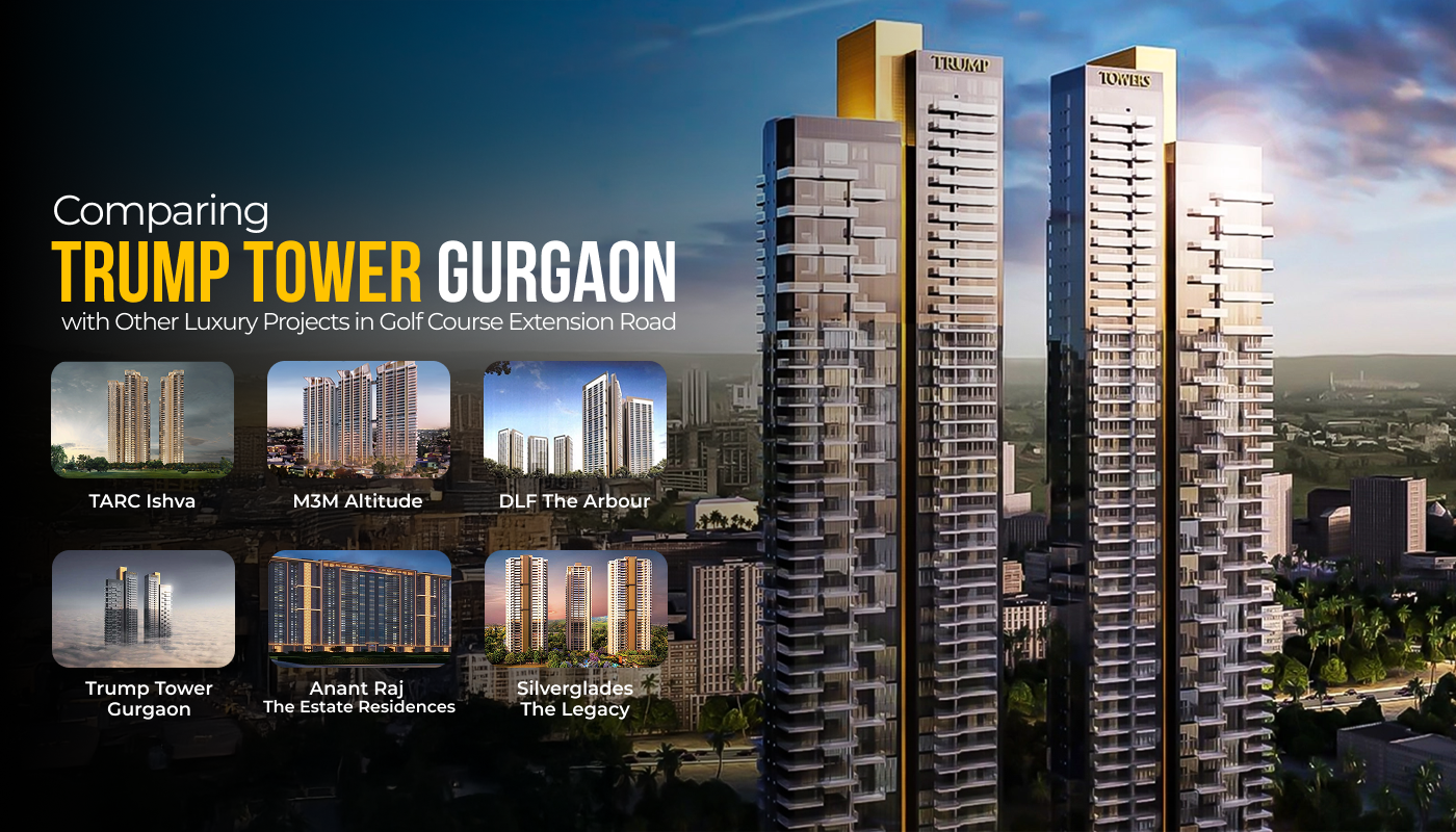 Trump Tower Gurgaon Golf Course Extension Road Projects